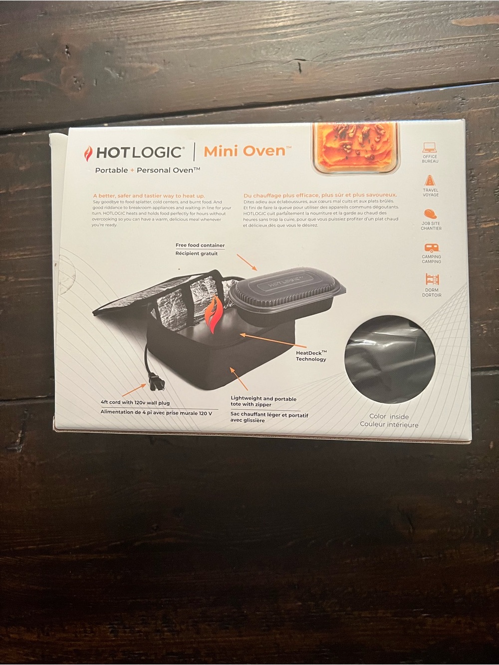Hotlogic Mini Oven Portable Personal Oven - Black (New) - Picture 2 of 4